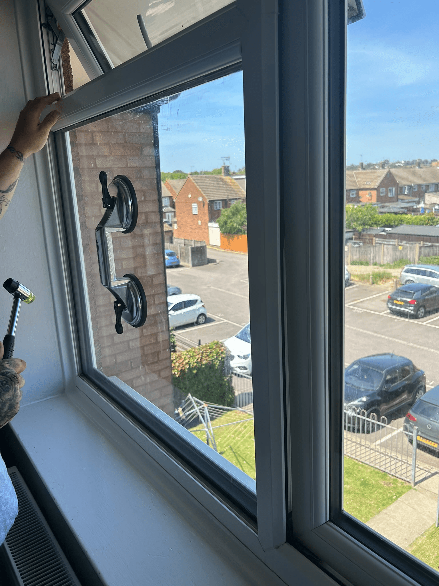 uPVC window handles and fittings